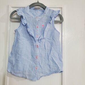 AG Adriano Goldschmied Toddler .Girl Shirt Desing. Size 4T  SKU#‎ A-110